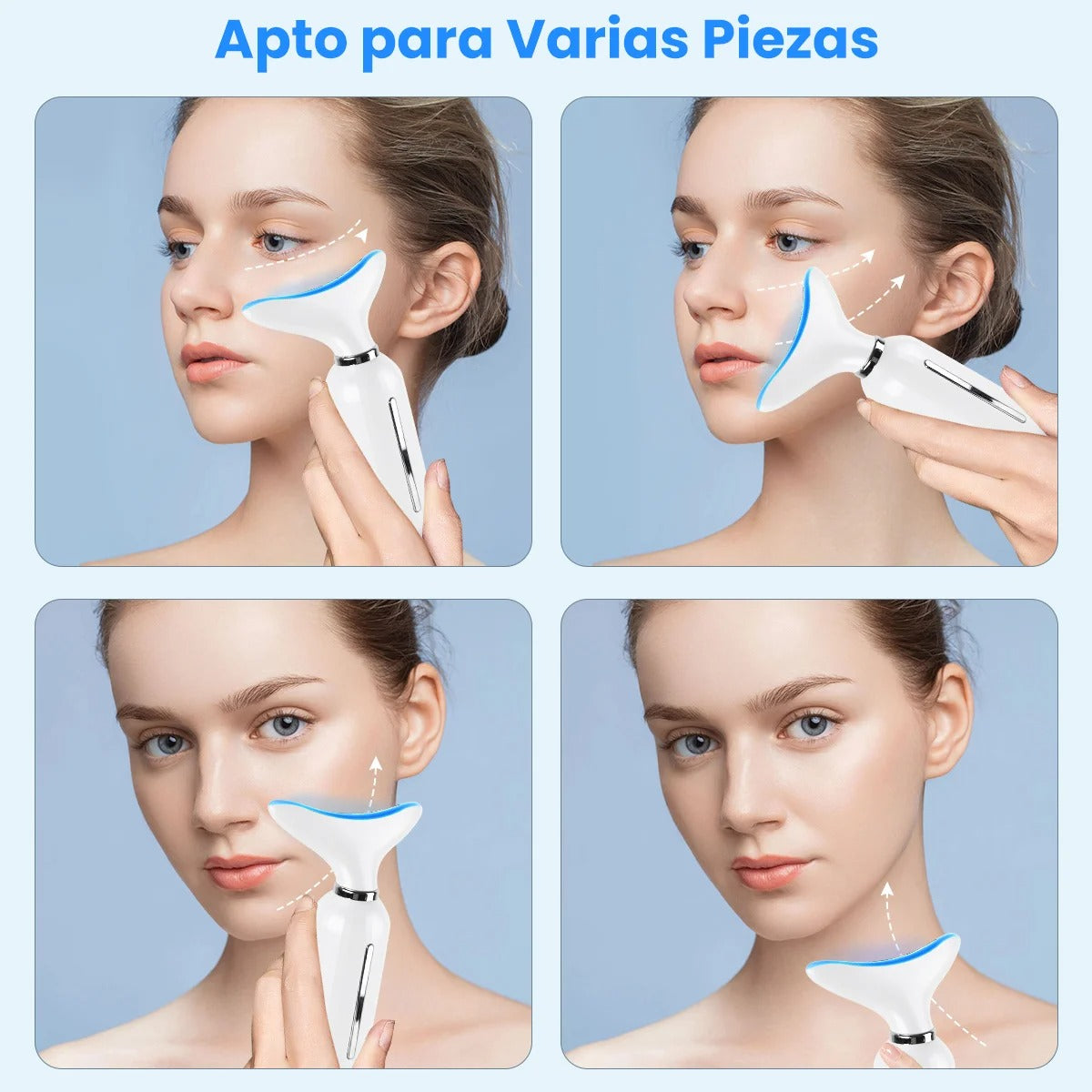 FaceMassage™ - Masajeador Led Para Cuello y Rostro