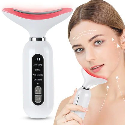 FaceMassage™ - Masajeador Led Para Cuello y Rostro